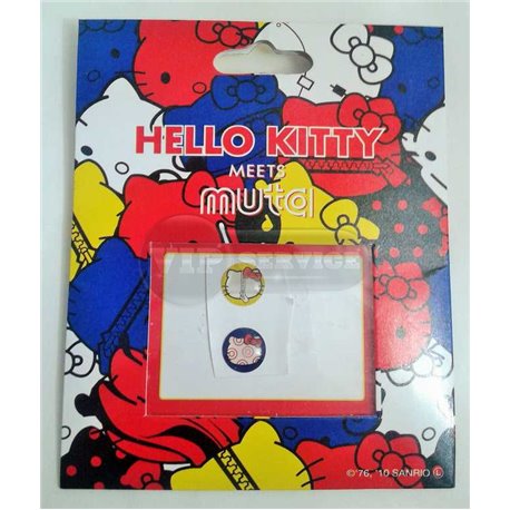 Стикер «Hello Kitty meets Muta» на кнопку Home для iPhone/iPad/Touch