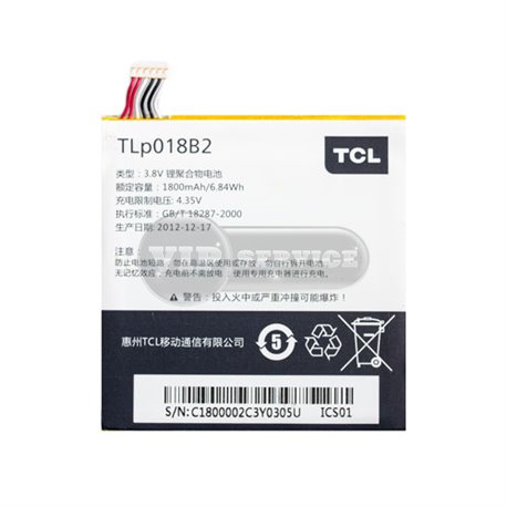 One Touch Idol 6030 аккумулятор TLр018B2 1800mAh оригинал