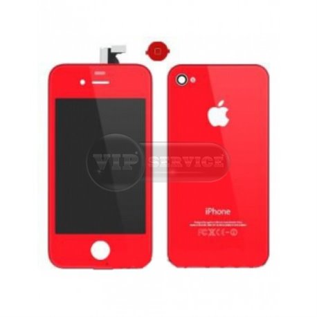 iPhone 3GS cенсор (тачскрин), красный