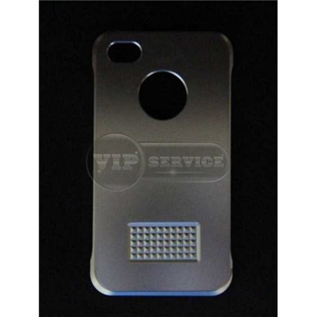 iPhone 4/4S чехол-накладка "Speedo" металлический 