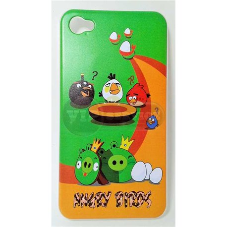 iPhone 4/4S чехол-накладка «Angry Birds» пластиковый 