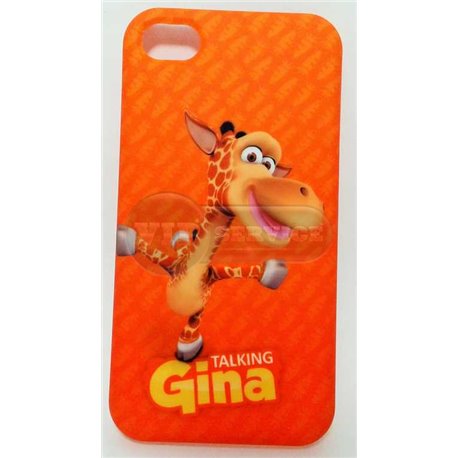 iPhone 4/4S чехол-накладка «Talking Gina» пластиковый 