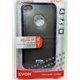 iPhone 4/4S чехол-накладка Eyon пластиковый, черный