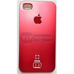 iPhone 4/4S чехол-накладка Mage пластиковый, красный 