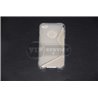 чехол-накладка iPhone 4/4S Wave прозрачный силиконовый