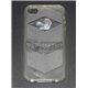 iPhone 4/4S чехол-накладка, силиконовый призма, прозрачный