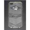 чехол-накладка iPhone 4/4S ромб и звезды прозрачный силиконовый
