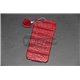 iPhone 5/5S чехол-блокнот Hoco, кожаный, красный под кожу аллигатора