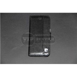 чехол-книжка iPhone 5/5S Pierre Cardin черный кожаный