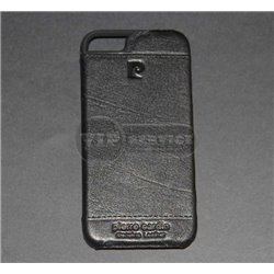 iPhone 5/5S чехол-накладка Pierre Cardin, кожа, черный