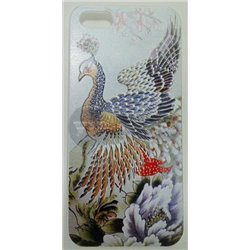 чехол-накладка iPhone 5/5S "Птица" пластиковый