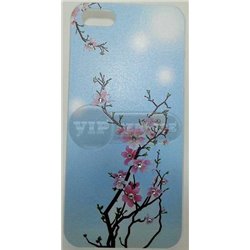 чехол-накладка iPhone 5/5S "Сакура" пластиковый