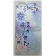 iPhone 5/5S чехол-накладка, «Цветы с завитушками» пластиковый