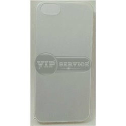iPhone 5/5S чехол-накладка, силиконовый, белый