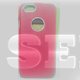 IPhone 6/6S чехол-блокнот iCarer кожаный на магнитной застежке и окошком под логотип Apple, красный 