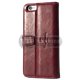 iPhone 6/6S чехол-блокнот Pierre Cardin Genuine Leather PCL-P04 кожаный, бордовый 