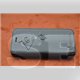 iPhone 6/6S чехол-книжка Pierre Cardin Genuine Leather PCM-P01 кожаный с камнем, черный 