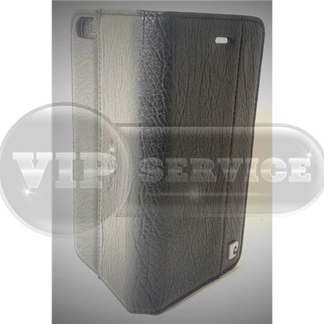 iPhone 6/6S чехол-книжка Pierre Cardin PCL-P05 со слотом для пластиковых карт,магнитная застежка, кожаный, черный