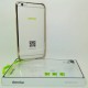 IPhone 6/6S чехол-накладка «Devia» пластиковый, прозрачный с золотой окантовкой