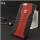 iPhone 6/6S чехол-накладка Automobili Lamborghini, кожа, красный