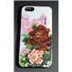 iPhone 6/6S чехол-накладка Kenzo цветы, силиконовый, белый фон