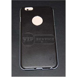 чехол-накладка iPhone 6/6S Ultra Slim Flower Umbrella черный силиконовый