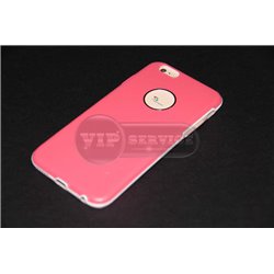 чехол-накладка iPhone 6/6S Ultra Slim Flower Umbrella розовый силиконовый