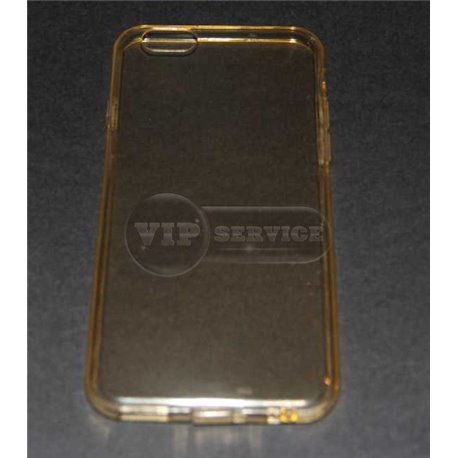 iPhone 6/6S чехол-накладка, силиконовый, золотой оттенок