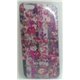 iPhone 6 Plus/6S Plus чехол-накладка силиконовый Kenzo Paris, цветы красные, полоски цветные