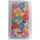 iPhone 6 Plus/6S Plus чехол-накладка силиконовый Kenzo Paris, цветы разноцветные, белый фон