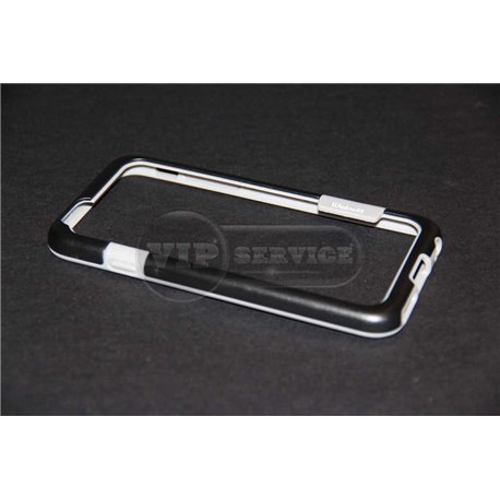 iPhone 6/6S бампер на торцы силиконовый уплотненый, черный