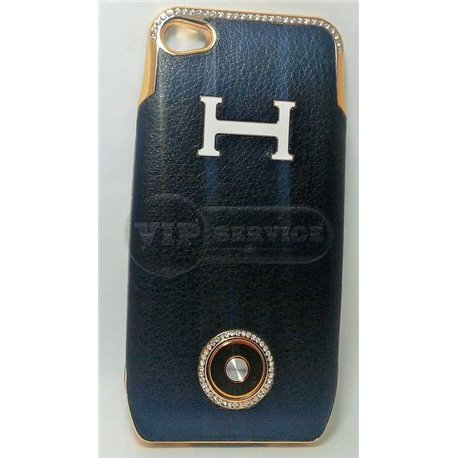 iPhone 4/4S чехол-аккумулятор Q5 1800mAh, темно-синий