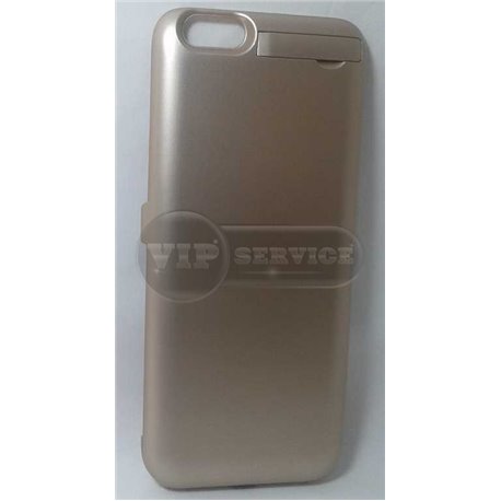iPhone 6/6S чехол-аккумулятор Power case 3000mAh, золотой 