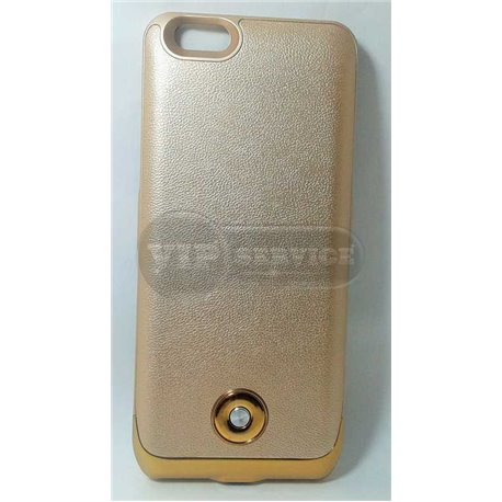 iPhone 6/6S чехол-аккумулятор X2 Battery bank cover 3800mAh, золотой