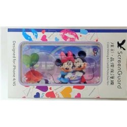 iPhone 4/4S виниловая наклейка "Micky Mouse Love"