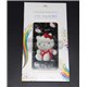 iPhone 4/4S виниловая наклейка «Hello Kitty» черный фон