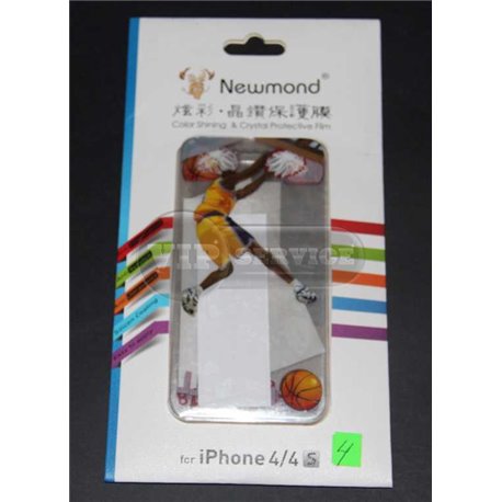 iPhone 4/4S виниловая наклейка Newmond, Basketball