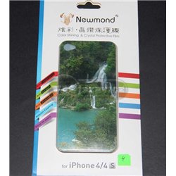 iPhone 4/4S виниловая наклейка Newmond, Водопад