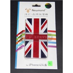 iPhone 4/4S виниловая наклейка Newmond, Британский флаг
