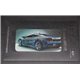 iPhone 4/4S виниловая наклейка 3D "Lamborghini Polizia", синяя