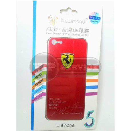 iPhone 5/5S виниловая наклейка Newmond "Ferrari" №5S-014
