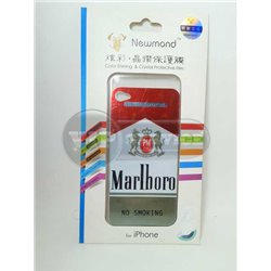 виниловая наклейка iPhone 5/5S Newmond "Marlboro"