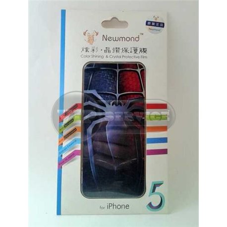 iPhone 5/5S виниловая наклейка Newmond "Spiderman" №5S-014