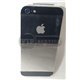 iPhone 5 задняя крышка, металлика с черными вставками