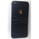 iPhone 6 задняя крышка, темно-синяя с золотым логотипом Apple