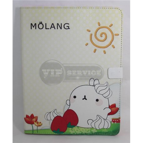 iPad 2/3/4 чехол-книжка Molang, полиуретан