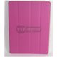 iPad 2/3/4 чехол-книжка The core, экокожа, силиконовая основа, розовый