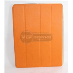чехол-книжка iPad 2/3/4 The core силиконовая основа оранжевый экокожа