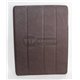 iPad 2/3/4 чехол-книжка The core, экокожа, силиконовая основа, коричневый 