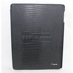 чехол-книжка iPad 2/3/4 TS case под аллигатора красный черный кожаный